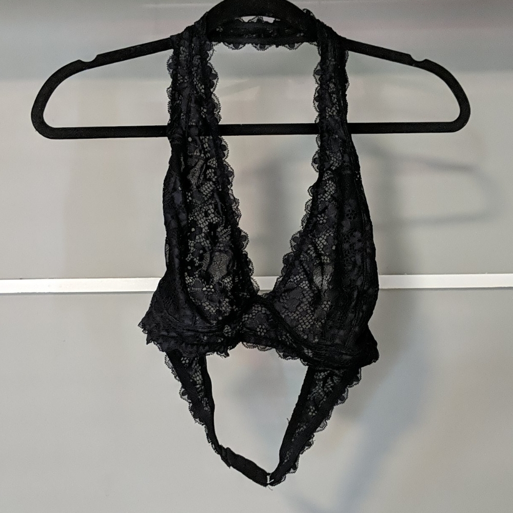 Free People Galloon Halter Bralette